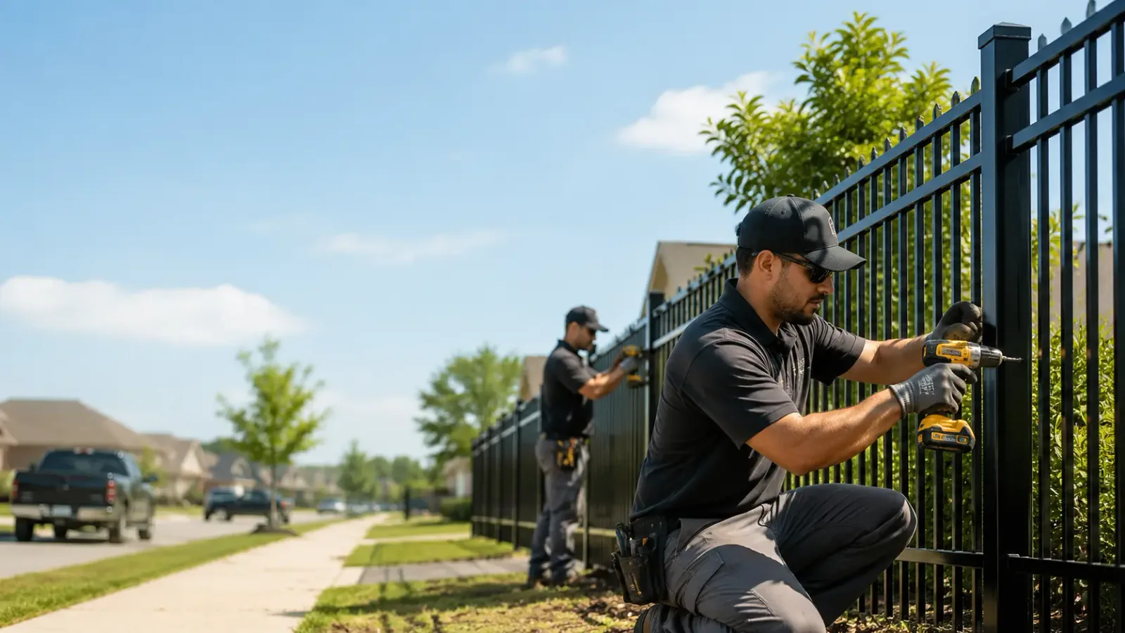 Metal Fence Installation in Porter, OK